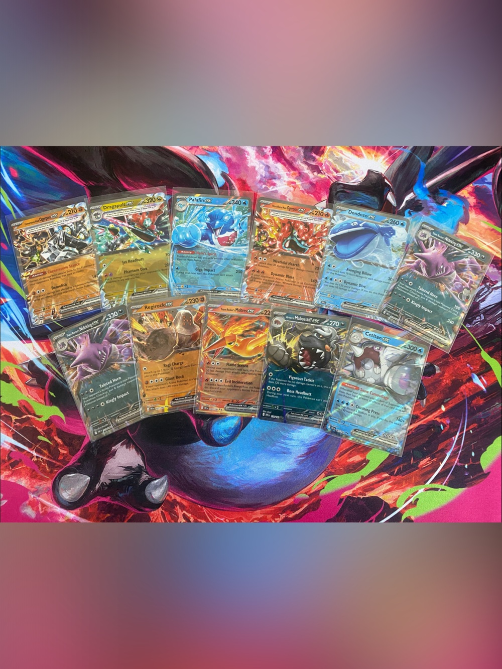 Pokémon- 11 EX Cards from Destined Rivals and Twilight Masquerade